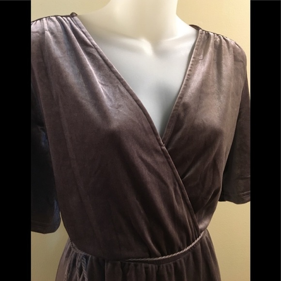 Crescent Velvet Dress Large - Picture 2 of 7